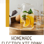 homemade electrolyte drink pinterest pin
