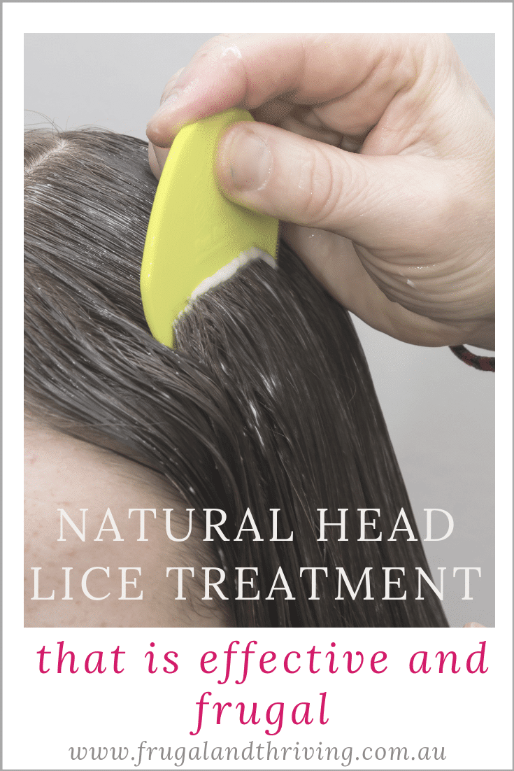 Get rid of head lice without spending a heap of money on chemicals with this natural and effective head lice treatment.