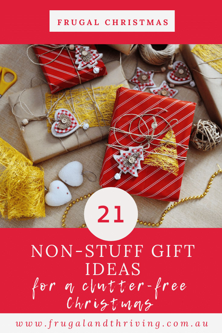 Have Yourself a Clutter-Free Christmas - 21 Non-Stuff Gift Ideas