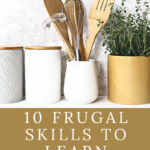 frugal skills pinterest pin