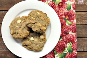 wattle seed macadamia and white chocolate biscuits