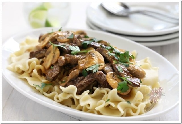 beef stroganoff