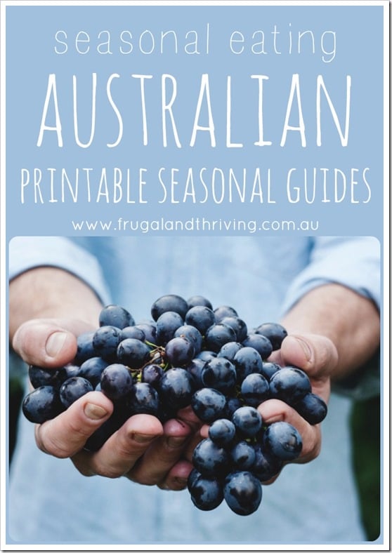 australian printable seasonal guides