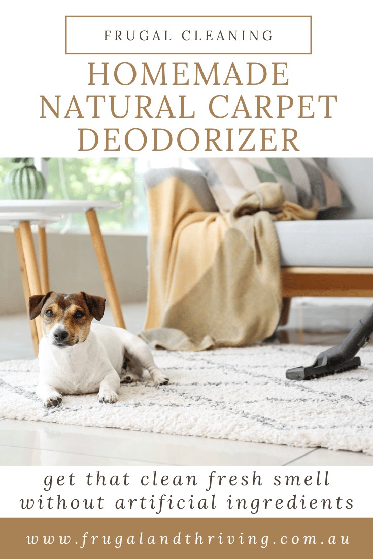 Homemade Natural Carpet Deodoriser for a Clean Smelling Home