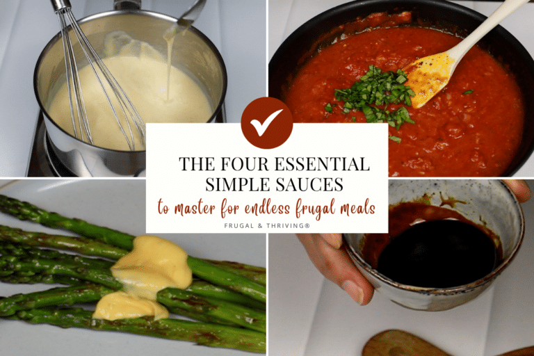 four simple sauces feature image