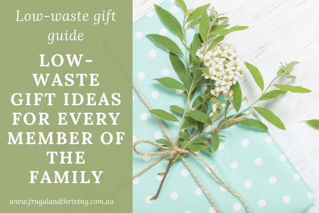 low-waste gift guide