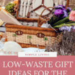 low waste gift ideas for the outdoors person pin