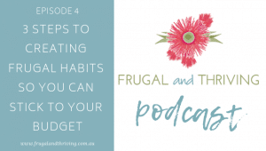 frugal habits