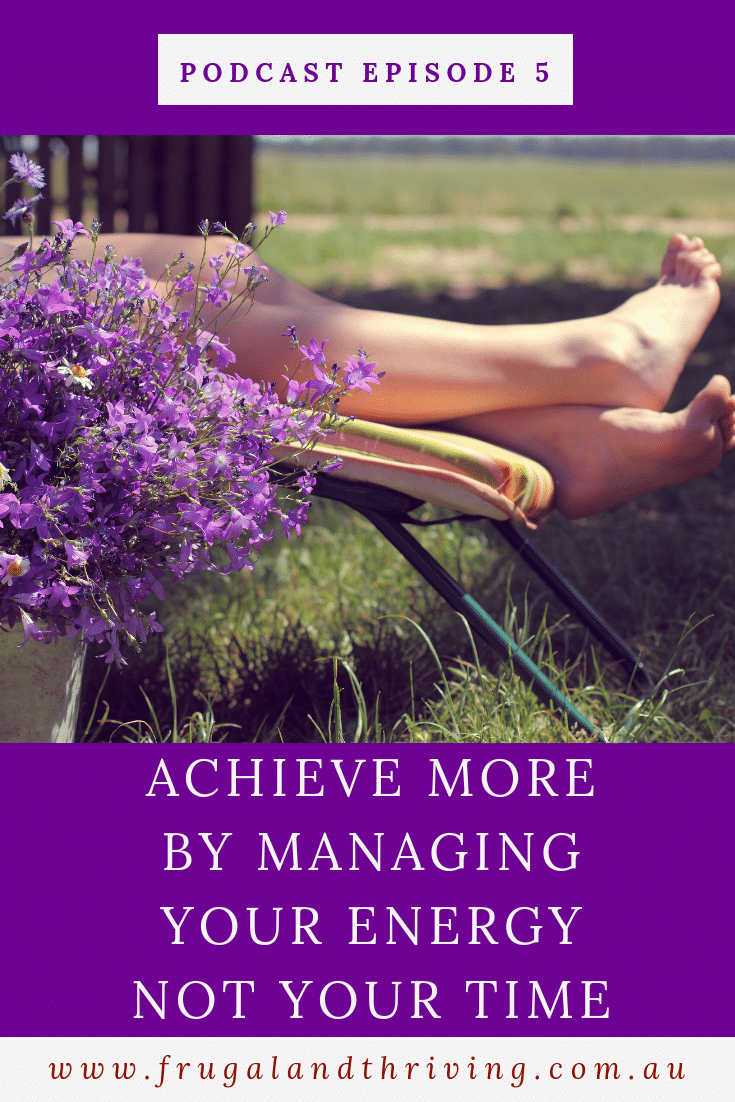 When it comes to trying to fit everything in, we look to time-management hacks. But to achieve more, you need to manage your energy, not your time. #simpleliving #productivity