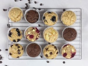 Basic muffin recipe with varations