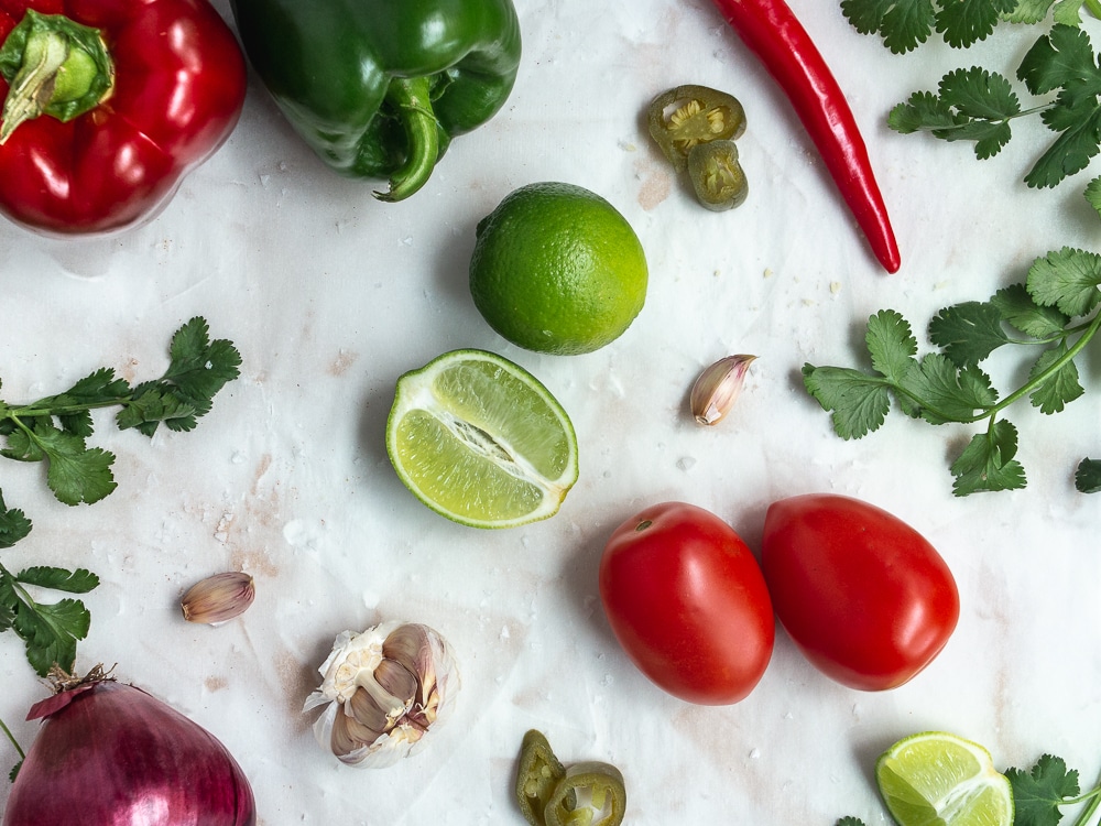 fresh tomato salsa ingredients