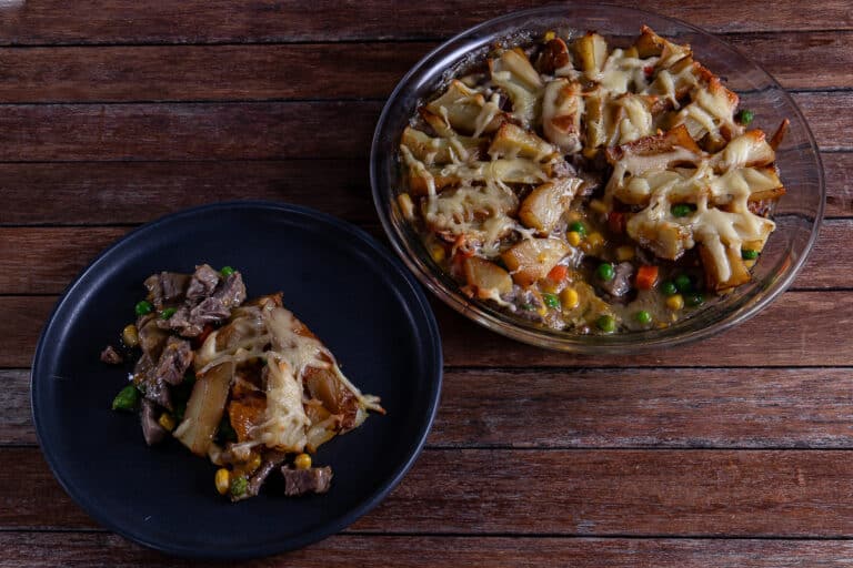 shepherd's pie from leftovers