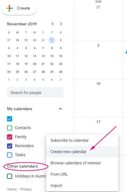Google Calendar Cleaning Schedule and Home Maintenance Schedule