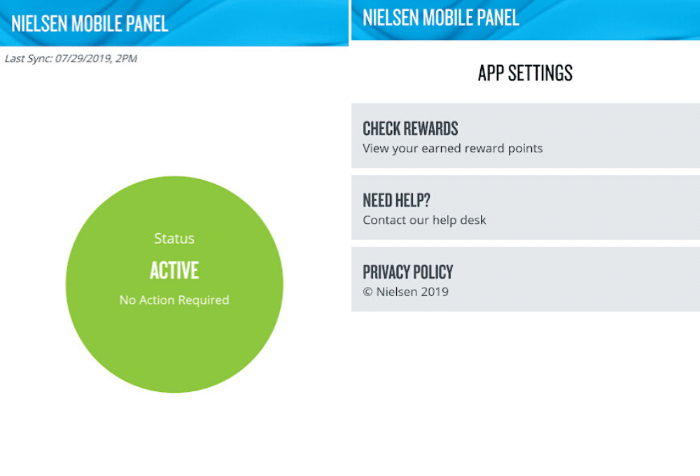 Neilsen mobile app