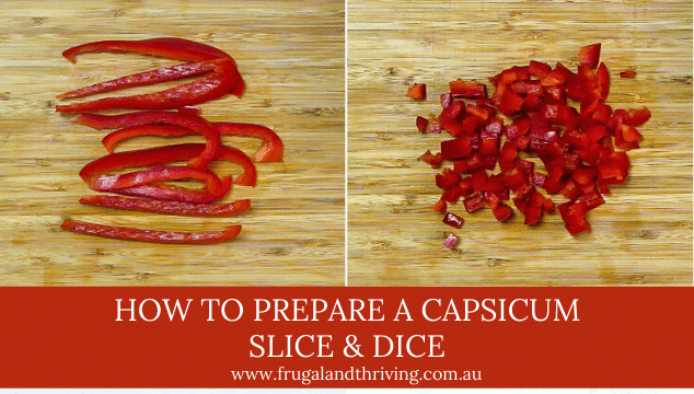 how to prepare capsicum