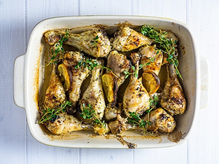 Easy Apricot Chicken Drumsticks With Apricot Nectar