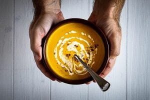 slow cooker pumpkin soup