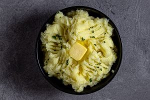 garlic mashed potatoes