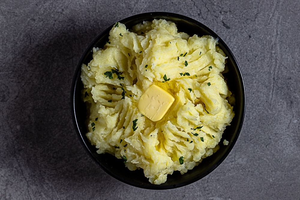 garlic mashed potatoes