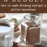 make instant coffee taste better pin