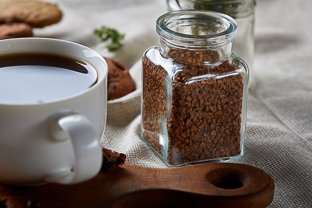 make instant coffee taste better - instant coffee jar