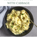 mashed potatoes with cabbage pin