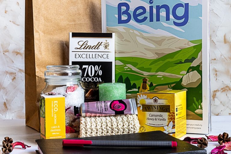 relaxation gift basket