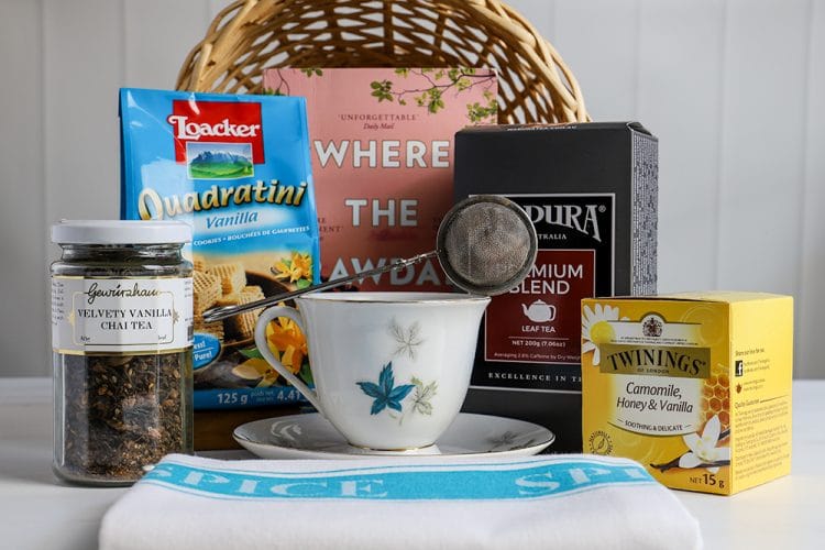 Easy DIY Tea Hamper for Under 30 Great Gift for Tea Lovers