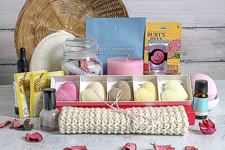 Budget DIY Spa Gift Basket Ideas For Women