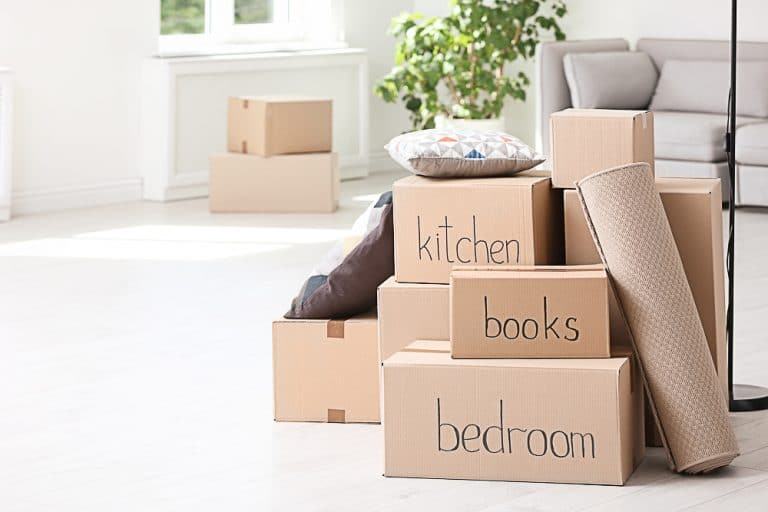 pile of boxes diy moving the cheapest way to move