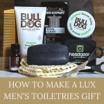 mens toiletries gift hamper pin