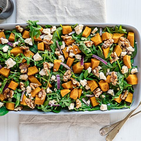 Roast Pumpkin and Feta Salad-image