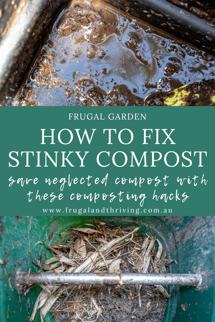 How to Fix Smelly Compost in a Compost Tumbler or Bin