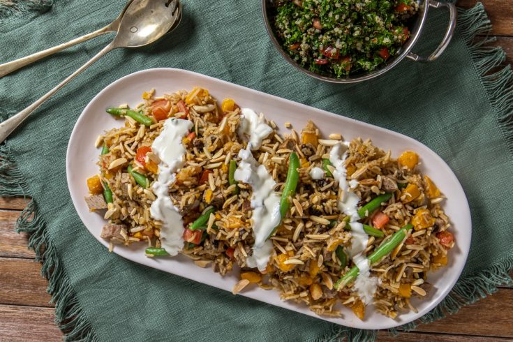 leftover roast lamb pilaf