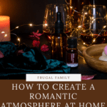 romantic atmosphere with wine and candles