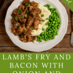 lambs fry and bacon pin