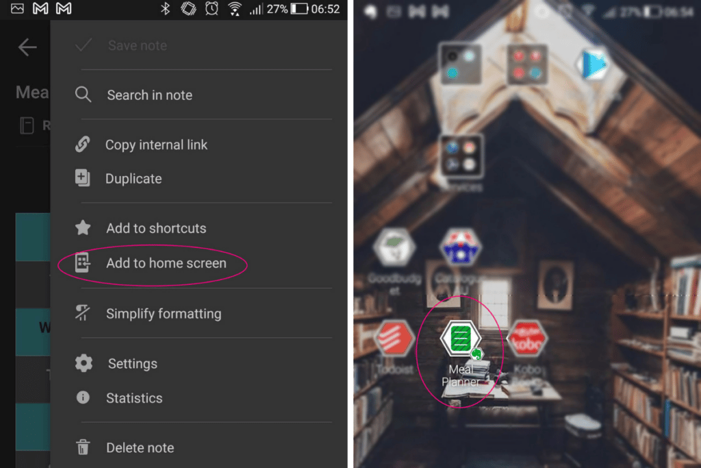 Add a shortcut to your mobile homescreen