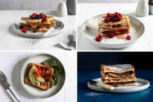 four French toast variations