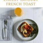 savoury french toast pinterest pin