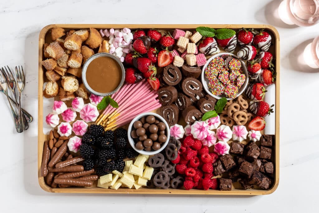 party-sized dessert platter