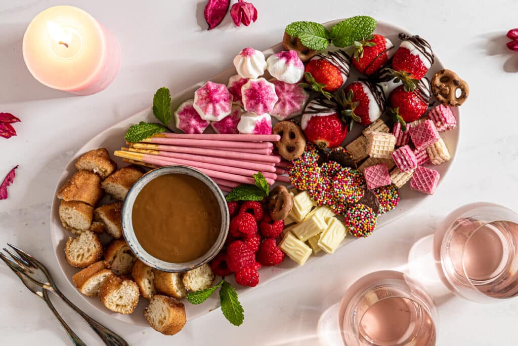 Valentine's Day Dessert Platter