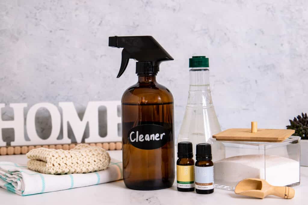 homemade cleaning spray