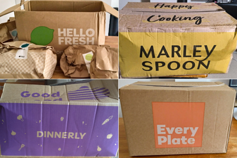 four meal box delivery subscriptions australia