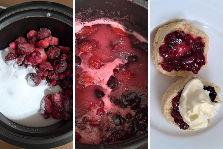 Unbelievably Easy Frozen Berry Jam (Made in the Rice Cooker!)