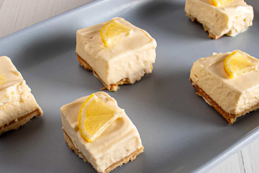 lemon condensed milk squares