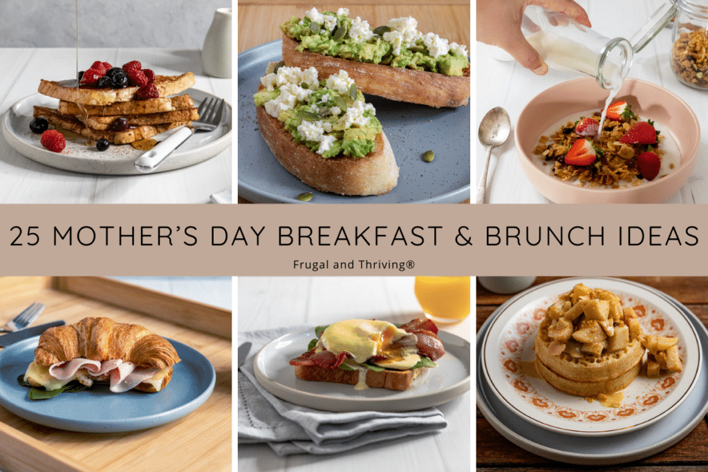 mother's day breakfast ideas feature image collage